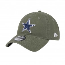 Бейсболка Dallas Cowboys New Era Olive Main 9TWENTY