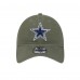 Бейсболка Dallas Cowboys New Era Olive Main 9TWENTY