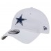 Бейсболка Dallas Cowboys New Era White Main 9TWENTY