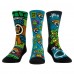 Три пары носков Jacksonville Jaguars Rock Em Socks Unisex TMNT - Teal