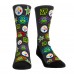 Три пары носков Pittsburgh Steelers Rock Em Socks Unisex TMNT - Gold