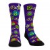Три пары носков Baltimore Ravens Rock Em Socks Unisex TMNT - Purple