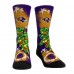 Три пары носков Baltimore Ravens Rock Em Socks Unisex TMNT - Purple