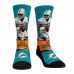 Три пары носков Tua Tagovailoa Miami Dolphins Rock Em Socks Unisex