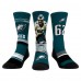 Три пары носков Jason Kelce Philadelphia Eagles Rock Em Socks Unisex
