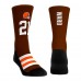 Три пары носков Denzel Ward Cleveland Browns Rock Em Socks Unisex