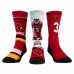 Три пары носков Budda Baker Arizona Cardinals Rock Em Socks Unisex