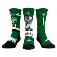 Три пары носков Ahmad Sauce Gardner New York Jets Rock Em Socks Unisex