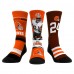 Три пары носков Nick Chubb Cleveland Browns Rock Em Socks Unisex