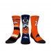 Подростковая Denver Broncos Patrick Surtain II Rock Em Socks 3-Pack Crew Sock Set