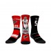 Подростковая Atlanta Falcons Drake London Rock Em Socks 3-Pack Crew Sock Set