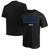 Seattle Seahawks Fanatics Black Big & Tall Pop T-Shirt