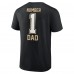Футболка New Orleans Saints #1 Dad - Black