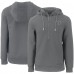 Las Vegas Raiders Cutter & Buck Gray Primary Mark Roam Eco Recycled Half-Zip Pullover Hoodie
