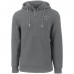 Las Vegas Raiders Cutter & Buck Gray Primary Mark Roam Eco Recycled Half-Zip Pullover Hoodie