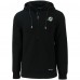 Miami Dolphins Cutter & Buck Black Primary Mark Roam Eco Recycled Half-Zip Pullover Hoodie