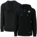 Pittsburgh Steelers Cutter & Buck Black Primary Mark Roam Eco Recycled Half-Zip Pullover Hoodie