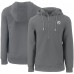 Pittsburgh Steelers Cutter & Buck Gray Primary Mark Roam Eco Recycled Half-Zip Pullover Hoodie