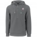 Pittsburgh Steelers Cutter & Buck Gray Primary Mark Roam Eco Recycled Half-Zip Pullover Hoodie
