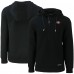San Francisco 49ers Cutter & Buck Black Primary Mark Roam Eco Recycled Half-Zip Pullover Hoodie