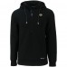 Толстовка Green Bay Packers Cutter & Buck Black Primary Mark Roam Eco Recycled Half-Zip