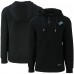 Толстовка Detroit Lions Cutter & Buck Black Primary Mark Roam Eco Recycled Half-Zip
