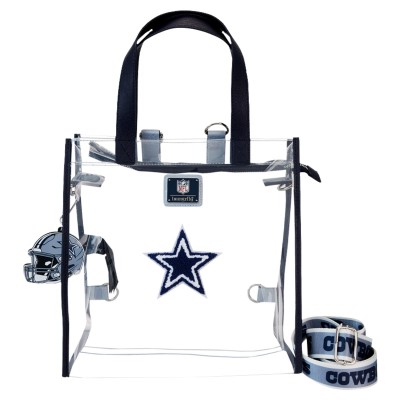 Dallas Cowboys Loungefly Clear Convertible Backpack & Tote Bag