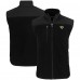 Jacksonville Jaguars Cutter & Buck Black Primary Mark Cascade Eco Sherpa Fleece Full-Zip Vest