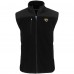 Jacksonville Jaguars Cutter & Buck Black Primary Mark Cascade Eco Sherpa Fleece Full-Zip Vest