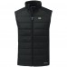 Green Bay Packers Cutter & Buck Black Primary Mark Evoke PrimaLoft Hybrid Eco Softshell Recycled Full-Zip Vest
