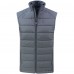 Indianapolis Colts Cutter & Buck Gray Primary Mark Evoke PrimaLoft Hybrid Eco Softshell Recycled Full-Zip Vest