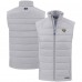 Jacksonville Jaguars Cutter & Buck Gray Primary Mark Evoke PrimaLoft Hybrid Eco Softshell Recycled Full-Zip Vest