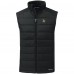 Minnesota Vikings Cutter & Buck Black Primary Mark Evoke PrimaLoft Hybrid Eco Softshell Recycled Full-Zip Vest