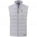 Minnesota Vikings Cutter & Buck Gray Primary Mark Evoke PrimaLoft Hybrid Eco Softshell Recycled Full-Zip Vest