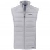 Seattle Seahawks Cutter & Buck Gray Primary Mark Evoke PrimaLoft Hybrid Eco Softshell Recycled Full-Zip Vest