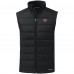 Cincinnati Bengals Cutter & Buck Black Primary Mark Evoke PrimaLoft Hybrid Eco Softshell Recycled Full-Zip Vest