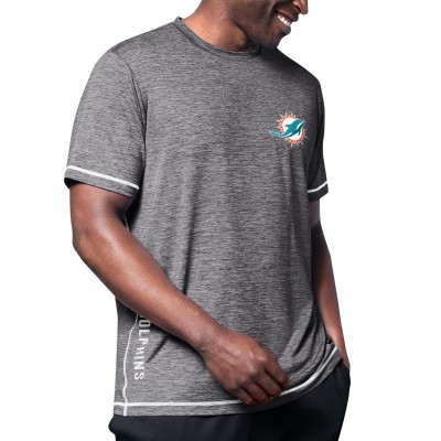 Футболка Miami Dolphins MSX by Michael Strahan Motion Space-Dye - Black