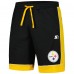 Шорты Pittsburgh Steelers Starter Fan Favorite Fashion - Black/Gold