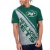 Футболка New York Jets Starter Finish Line Extreme Graphic - Green/White Футболка New York Jets Starter Finish Line Extreme Graphic - Green/White