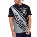 Футболка Las Vegas Raiders Starter Finish Line Extreme Graphic - Black/Silver