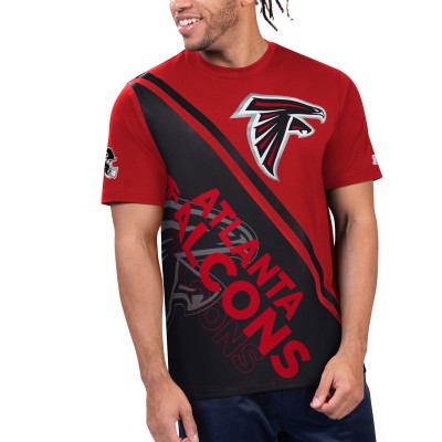 Футболка Atlanta Falcons Starter Finish Line Extreme Graphic - Red/Black