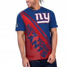 Футболка New York Giants Starter Finish Line Extreme Graphic - Royal/Red