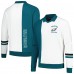 Поло Кофта Philadelphia Eagles Tommy Hilfiger Spencer Color Block Raglan - Midnight Green/White