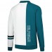 Поло Кофта Philadelphia Eagles Tommy Hilfiger Spencer Color Block Raglan - Midnight Green/White