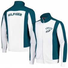 Куртка Philadelphia Eagles Tommy Hilfiger Nolan Full-Zip Track - White/Midnight Green