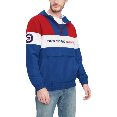 Кофта на короткой молнии New York Giants Tommy Hilfiger Enzo - Royal/Red