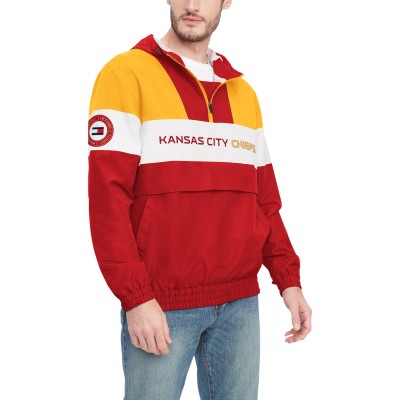 Куртка на кнопках Kansas City Chiefs Tommy Hilfiger Enzo - Red/Gold