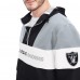Кофта на короткой молнии Las Vegas Raiders Tommy Hilfiger Enzo - Black/Silver