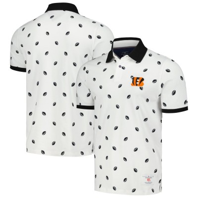 Поло Cincinnati Bengals Tommy Hilfiger Bryce Pique - White
