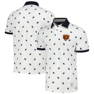 Поло Chicago Bears Tommy Hilfiger Bryce Pique - White